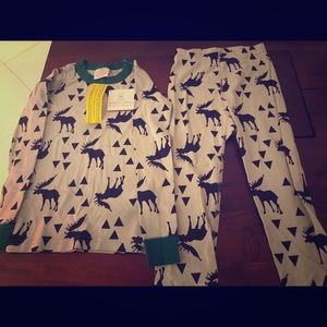 New! 2 Sets! Hanna Andersson Pajamas - size 6-7